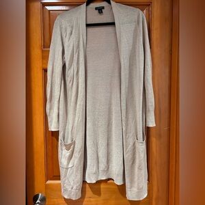 Halogen Tan Knit Cardigan